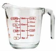 Anchor Hocking 551770L Measuring Cup 16 Oz. Glass ANCH-551770L