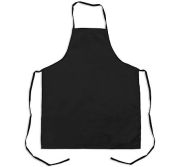 Action Sales RAM-1206-BLK Apron Poly Short Blk APRON-POLY-S