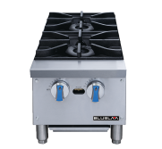 Blue Air BLHP12 Hot Plate, 2-Burner, 12" W, Natural Gas BLUA-BLHP12