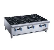 Blue Air BLHP36 Hot Plate, 6-Burner, 36" W, Natural Gas BLUA-BLHP36