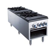 Blue Air BLSP2 Stock Pot Range, Double 3-Ring Burner, 22-5/8" H BLUA-BLSP2