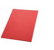 Winco CBRD-1520 Cutting Board 15" X 20" X 1/2" Red BOARD-RD-152005