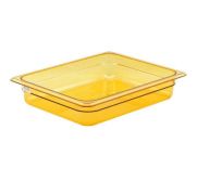 Cambro 22HP150 H-Pan 1/2 X 2-1/2" Amber CAMB-22HP150