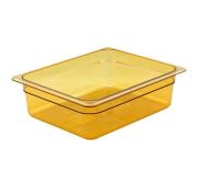 Cambro 24HP150 H-Pan 1/2 X 4" Amber CAMB-24HP150