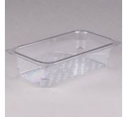 Cambro 33CLRCW135 Pan 1/3 3" Food Pan Perforated CAMB-33CLRCW