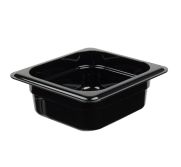 Cambro 62CW110 Pan 1/6 Size 2-1/2" Black CAMB-62CW110