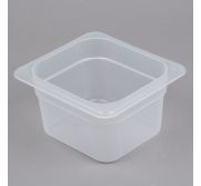 Cambro 64PP190 Pan 1/6 X 4" Translucent CAMB-64PP