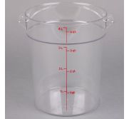 Cambro RFSCW4135 Container 4 Qt Round (Clear) 4050 CAMB-RFSCW4