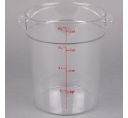 Cambro RFSCW4135 Container 4 Qt Round (Clear) 4050 CAMB-RFSCW4