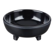 Carlisle 87303 Molcajete Salsa Dish 3 Oz Black CARL-087303