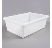 Carlisle 1064202 Storage Box 18" X 26" X 9" (White) CARL-10642