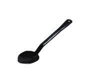 Carlisle 442003 13" Solid Spoon (Black) CARL-4420BLK
