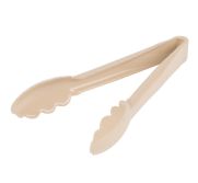 Carlisle 470906 9" Utility Tong (Beige) CARL-4709-06