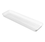 Carlisle 8302FG301 Wht Fiberglass Tray 8.5" X 30" X 2" CARL-8302FG301