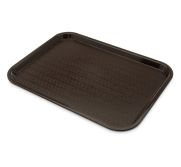 Carlisle CT121669 Tray Fast Food 12" X 16" (Brown) CARL-CT1216BR