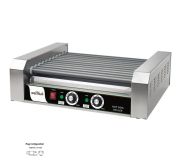 Winco EHDG-11R Spectrum RollRight Hot Dog Grill, 30 Hot Dog Hot Roller Gill WINC-EHDG-11R