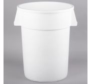 Carlisle 34104402 Container 44gal (White) CONTNR-RD-WH-44