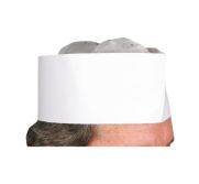 Winco DCH-3 Disposable Chef's Hat, 3" WINC-DCH-3