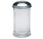 Winco Cheese Shaker 12 Oz SHAKER-CHS-GLS