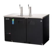 Everest EBD2 Beer Dispenser - Black (57.75") 2 Keg Cap. EVER-EBD2
