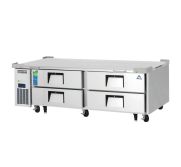 Everest ECB72D4 Chef Base, 72", 4-Drawer, 8-Pan EVER-ECB72D4