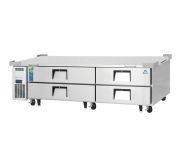 Everest ECB82D4 Chef Base, 82", 4-Drawer, 10-Pan EVER-ECB82D4