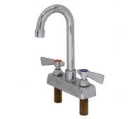 Gsw AA-422G Faucet Dm 4" C/C 5" Gsk Spt, No Lead-#aa-422g FAUCET-E-D4-5G