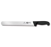 Victorinox Swiss Army 5.4723.36 Knife 14" Slicing Granton Edge Blk Fibrox FORS-5.4723.36