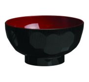 Fuji N55/B Soup Bowl 12 Cm (Red/Black) FUJM-N55/B