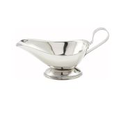 Winco GBS-3 Gravy Sauce Boat, 3 oz. , stainless steel WINC-GBS-3