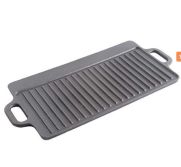 GIBSON CAST IRON GRIDDLE RECT 17 X 9 GIBS-GRIDDLE-179