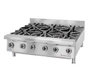 Garland GTOG36-6 GAS Countertop Hot Plates 36" W (6) Open Burners GARL-GTOG36-6