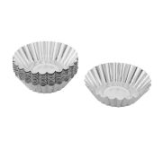 HKM18 Mold 18 Egg Tart Mold 2.25" 10/Pk HK-M18