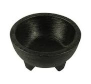 Hs Inc. NHS1006-CH Molcajete Singular 8 Oz HS-NHS1006