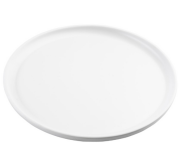 TABL-11805 SERVING PLATE 11" WHITE MELAMINE TABL-11805