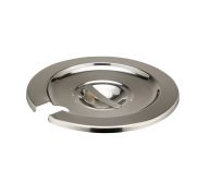 Winco INSC-11M Inset Cover, For 4 Quart (Insetpan-11), Heavy Weight Stainless Steel, Mirror Finish INSETLID-11