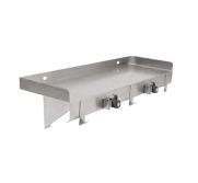 JOHN boos Utility Shelf, Wall Moun 24"W X 8"D JOHB-PB-MSS824-X