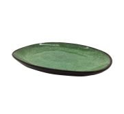 CIQI Green Plate 9.5" X 7" 30/cs CIQI-JC-JP042
