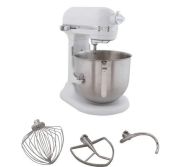 Kitchenaid KSM8990WH Mixer 8-Qt Commercial White Color Nsf. KITA-KSM8990WH