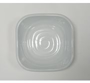 Kitchen Melamine Inc. L0046 Plate Square 5`` White 20/120 KMI-L0046