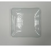 Kitchen Melamine Inc. L6475 Plate Square 7-1/2`` White 10/80 KMI-L6475