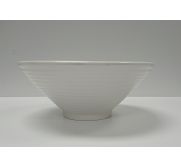 Kitchen Melamine Inc. LJB055W Rice Bowl 5.5" Dia White12/96 KMI-LJB055W