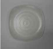 Kitchen Melamine Inc. LJP1098W Plate Square 9.75"x9.75"white 6/48 KMI-LJP1098W