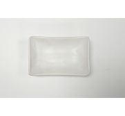 Kitchen Melamine Inc. LJP6038W Sauce Dish 2.5"x 4"white 12/192 KMI-LJP6038W