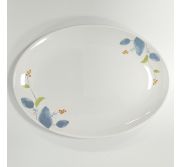 Kitchen Melamine Inc. LKP02120 Oval Platter 12`` KMI-LKP02120