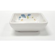 Kitchen Melamine Inc. LKP08028IM Square Dish 2.8`` Flower 384/Cs KMI-LKP08028