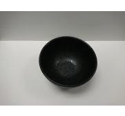 Kitchen Melamine Inc. SK-29080 Sk-Matt Bowl 8" Black 6/24 KMI-SK-29080