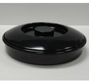 Kitchen Melamine Inc. T01B Tortilla Warmer 10" Blk 3/24 KMI-T01B