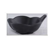 Kitchen Melamine Inc. WKB047 Sauce Bowl 4.7`` 5oz Blk 5/80 KMI-WKB047