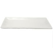 Kitchen Melamine Inc. WKP105W Rect Plate 10.5``x4.5``white 12/72 KMI-WKP105W